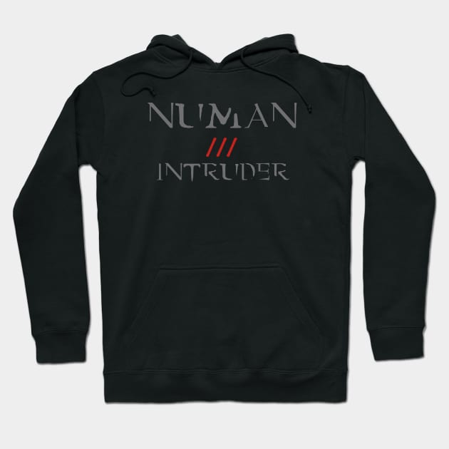 Numan - Intruder Hoodie by Listen To The Sirens